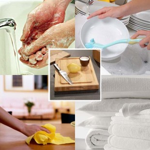 Những mẹo vặt tẩy rửa trong nhà đơn giản và hiệu quả