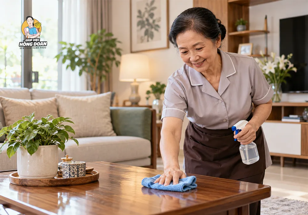 Nên thuê người giúp việc già hay trẻ tuổi