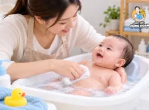 Lưu ý khi tắm cho trẻ em dưới 6 tuổi