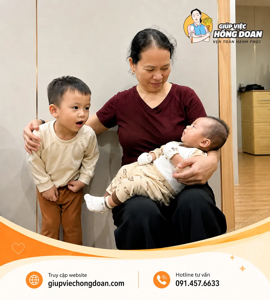 Mức lương giúp việc trông bé hiện nay