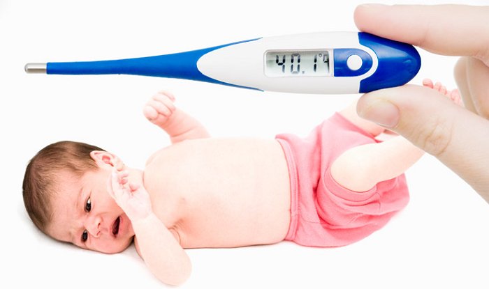 Nhiệt độ của em bé bao nhiêu là sốt?
